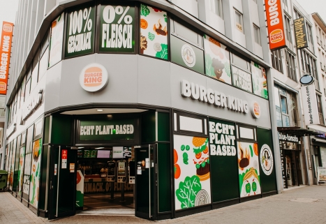 Pop-up: Burger King eröffnet vegetarisches Restaurant -